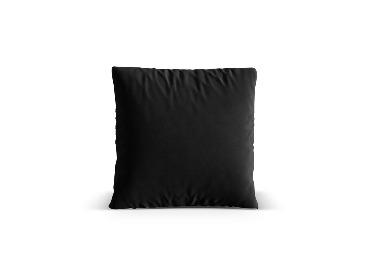 Perna decorativa, Nuria-88, Micadoni Home, 50x50 cm, catifea, negru - imagine 3